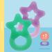 Dentistar Bei ring 2 Set - Baby Teether for 3 Months+ | Soft Dental Aid & Massage Ring - Made in Germany - Gr n & Lila - Buy Online on GoSupps.com