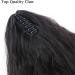 24" Long Ponytail Extensions Yaki Synthetic Claw Clip in Pony Tails Corn Wave Ponytail Curly Hairpiece for Women Natural Black 24inch (Pack of 1) Yaki-Natural Black - Buy Online on GoSupps.com