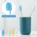 ASTER 20-Piece Travel Toothbrush Head Covers - Portable Caps for Home, Travel, Camping & School - Buy Online on GoSupps.com