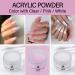 Acrylic Liquid Monomer & Powder Set - 3 Colors (Clear Pink White) - 5oz for Professional Acrylic Nails | International Shipping Available - Buy Online on GoSupps.com