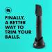 Ballsy B2 Groin & Body Trimmer for Men - Waterproof, Cordless with 2 Quick Change Heads for Close Shave - Buy Online on GoSupps.com