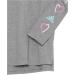 adidas Girls' Long Sleeve Hooded Graphic Tee - Charcoal Grey Heather - Buy Online on GoSupps.com