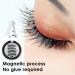 Magnetic Eyelashes With Applicator- Reusable Magnetic Eyelashes | False Eyelashes No Glue Needed | Long Lasting Natural False Eyelashes For All-Day Comfort - Buy Online on GoSupps.com
