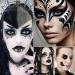 Black and White Makeup Palette | Gothic Foundation & Eye Shadow Kit for Halloween | High-Pigment Matte Finish | Ideal for Smokey Eyes & Cosplay - Buy Online on GoSupps.com