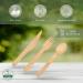 Palm Naki Birchwood Knives (40 Pack) - Eco-Friendly Disposable Cutlery | Compostable & Biodegradable Dinnerware - Buy Online on GoSupps.com