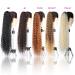 30 Corn Curly Wave Drawstring Ponytail in Black - 30 Inch Synthetic High Puff Ponytail Hair Piece with Comb Clip | Wavy Clip-In Extensions - Buy Online on GoSupps.com