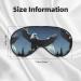 Eagle Under The Stars Unisex Blackout Sleep Eye Mask - Adjustable & Elastic for Travel Yoga Office Naps - Buy Online on GoSupps.com