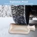 2L Foot Warmer & 2-in-1 Hot Water Bottle - Fluffy Cover for Adults & Kids | Ideal Heat Bottle for Cozy Feet & Bedtime Comfort - Buy Online on GoSupps.com