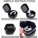 Denture Box Dental Bath with Strainer Portable False Teeth Storage Container Dual Purpose Hygienic Denture Case for Storage and Immersion of Mouthguards Retainers and Dental Appliances (Black) - Buy Online on GoSupps.com