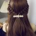 Hair Barrettes For Women Flower Hair Clips for Women 2Pcs Sparkly Hair Barrettes 2.6x0.7in Hair Pin Electroplated Decorative Hair Accessories for Wedding Party Dancing - Buy Online on GoSupps.com