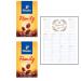 Ground Coffee Bundle which Contains Tchibo Family Roasted Ground Coffee 250G - Pack of 2 with Grocery List Card