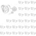 Romida Night Schnuller - BPA-Free Silicone Baby Pacifier for Tooth Alignment | Newborn Dummy with Chain Clip - Buy Online on GoSupps.com