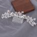 minkissy Rhinestone Alloy Hair Comb Wedding Headpiece for Bride Hairpin Bride Headdress Bridal Headpieces for Wedding Bridal Hair Comb Bridal Hair Accessories European and American Decorate - Buy Online on GoSupps.com