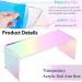 Acrylic Nail Arm Rest Cushion - Aurora Transparency | Thickened Hand Pillow for Manicures | Nail Tech Arm Holder Stand for Salon Tables - Buy Online on GoSupps.com