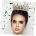 Healeved Baroque Crown Wedding Bridal Crown Headpiece Wedding Bride Crown Rhinestone Crown for Bride Wedding Rhinestone Crown Rhinestone Crown for Ladies Crown for Women Zinc Alloy - Buy Online on GoSupps.com