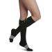 Sigvaris Men's & Women's 401 Athletic Recovery Calf High Socks 15-20mmHg Black X-Large