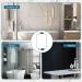 TOUCHBeauty 3X Shower Mirror with Razor Holder - 360 Degree Swivel, Larger Size 11, Blue Men's Bathroom Accessories - Buy Online on GoSupps.com