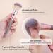 Buy Magefy Professional Makeup Brush Set - Premium Eye Face & Lip Brushes with Black Gift Box | International Shipping Available - Buy Online on GoSupps.com
