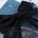 Xmsrn Vintage Large Bow Lace Hair Clip Barrette Black Bow Lace Hair Barrette French Bow Mesh Head Black Silk Bow Hair Accessories for Women and Girls (Black) - Buy Online on GoSupps.com