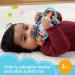 Fisher Price Twist & Teethe Otter: 2-in-1 Rattle & BPA-Free Teether for Infant Fine Motor Play - Buy Online on GoSupps.com