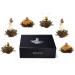 Creano Blooming Tea Flower Mix - 6 Premium Black Tea Blooms in Magnetic Box | International Shipping - Buy Online on GoSupps.com