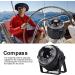 Boat Compsss  Black Electronic Adjustable Military Marine Ball Night Compass for Boat Vehicle - Buy Online on GoSupps.com