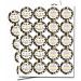 Creepy Halloween Hot Cocoa Bomb Sticker Labels - Set of 40 Skeleton & Jack O' Lantern Themed 2 Circle Stickers by AmandaCreation - Buy Online on GoSupps.com