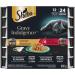 SHEBA Bistro Perfect PORTIONS Cat Food Wet Adult Pat Gourmet Salmon & Gravy Indulgence Perfect Portions Adult Wet Cat Food Chicken & Beef Entr e in Extra Gravy Variety Pack (12) 75g Trays - Buy Online on GoSupps.com