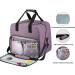 WITSTEP Sewing Machine Case Portable Travel Tote Bag for Singer/KPCB Mini Machine & Accessories in Purple with Adjustable Strap & Pockets - Buy Online on GoSupps.com