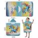 Aiorber Kids Hooded Bath Towel - Microfiber Unicorn Towel for Boys & Girls (Ages 5-10) | Beach Pool & Shower Towel 76x76cm Green - Buy Online on GoSupps.com