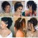 Messy Bun Hair Piece for Women Synthetic Hair Bun Chignon for Black Women Afro Kinky Curly Bun Hair Extension Hairpieces Afro Puff Elastic Rubber Band Ponytail Extension Fake Hair Accessories for W 003 - Buy Online on GoSupps.com