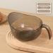 HMLTD Drain Basket - Multi-Purpose Bowl Strainer with Multi Fine Holes | Kitchen Utensils for Rice Tomatoes Soybeans Peppers Apples Grapes Gray - Buy Online on GoSupps.com