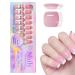 Daily Press on False Nails Stylish Press On French Detachable False Nails | False Nails Accessories for Dating Gathering Wedding Home Traveling 03