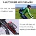 2 in 1 Mini Hand Bike Pump with Pressure Gauge - Portable 300PSI Bicycle Air Pump - Presta & Schrader Valves Compatible - Buy Online on GoSupps.com