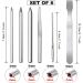 6-Piece Paracord Stitching Set with FID Needles & Smoothing Tool - Silvery - Buy Online on GoSupps.com