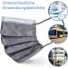 Beurer MM 15 OP Mask Type IIR | 3-Layer Medical Face Mask | Gray | 20 Pieces | Made in EU | Protects Against Droplets & Microorganisms - Buy Online on GoSupps.com