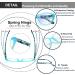 Buy EYEURL Cat Eye Blue Light Blocking Reading Glasses for Women - Pack of 4 Stylish 2.50 Magnification Computer Glasses with UV Protection - Buy Online on GoSupps.com