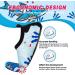 Kids Water Shoes | Toddler Non Slip Aqua Socks | Lightweight Athletic Swim Shoes for Beach & Pool | Blue Big Whale Design | Size 9.5-10 - Buy Online on GoSupps.com