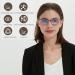 EYEURL 4-Pack Half Reading Glasses for Women | Rectangle Blue Light Glasses | Spring Hinge Readers for Men | 2.75 x Magnification - Buy Online on GoSupps.com