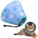 Cat collar adjustable cat collar foldable cat collar for cats after surgery and injuries S