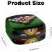 3D Illustration Billiards Napkin Storage Bag | Portable Menstrual Cup & Zipper Bag for Teens & Women - International Shipping Available - Buy Online on GoSupps.com