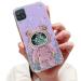 Tivenfezk Nadoli for Samsung Galaxy A22 5G Treibsand B r Astronaut Hidden Stand Shell caricature glitter astronaut stand soft silicone bling cell phone case transparent protective cover samsung galaxy a22 5g purple