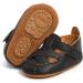 RVROVIC Infant Baby Sandals | Soft Anti-Slip Rubber Sole | Toddler First Walkers | 6-12 Months | Black - Buy Online on GoSupps.com