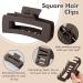 Huiguli Hair Clips Set - 12 Non-Slip Floral Hair Styling Accessories for Women & Girls - Perfect for All Hair Types - Buy Online on GoSupps.com
