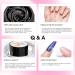 Gellen Gel Nail Kit - 240Pcs Short Square Gel Tips Solid Nail Glue & UV/LED Light - DIY Home Salon Manicure Set - Buy Online on GoSupps.com