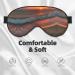Sunset at The Beach Unisex Eye Mask | Soft Comfortable Light-Blocking Sleeping Mask for Better Sleep - Buy Online on GoSupps.com