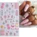 JMEOWIO 3D Embossed Christmas Glitter Nail Art Stickers Decals Self-Adhesive 5D Snowflake Xmas Winter Holiday Star Silver Nail Supplies Nail Art Design Decoration Accessories 4 Sheets - Buy Online on GoSupps.com