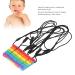 Shop Baby Teething Toys - Rainbow Building Blocks Food-Grade Silicone Ideal for Gums - Buy Online on GoSupps.com