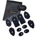 Buy Reusable Electrode Pads for TENS EMS Unit 10 Premium Replacement Pads & Plastic Holder | Fast International Shipping - Buy Online on GoSupps.com