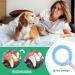 Cobee Puppy Tooth Toys - 4 Pc Interactive Rubber & Cotton Set for Teething Small Dogs | Soothing & Calming Chew Toys - Buy Online on GoSupps.com